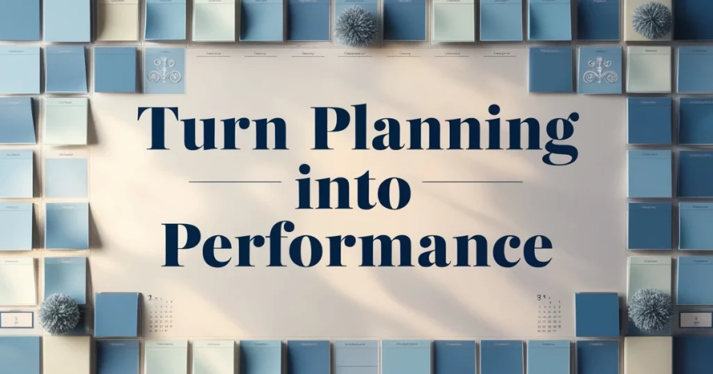 How to Create a Social Media Content Calendar That Works 7 Clean calendar wall with sticky notes and inspiring headline about content strategy